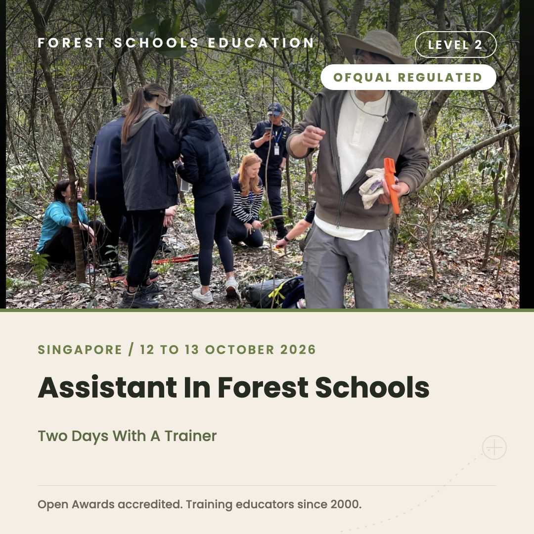 Singapore 🇸🇬 - Level 2 Assistant - Forest Schools Training