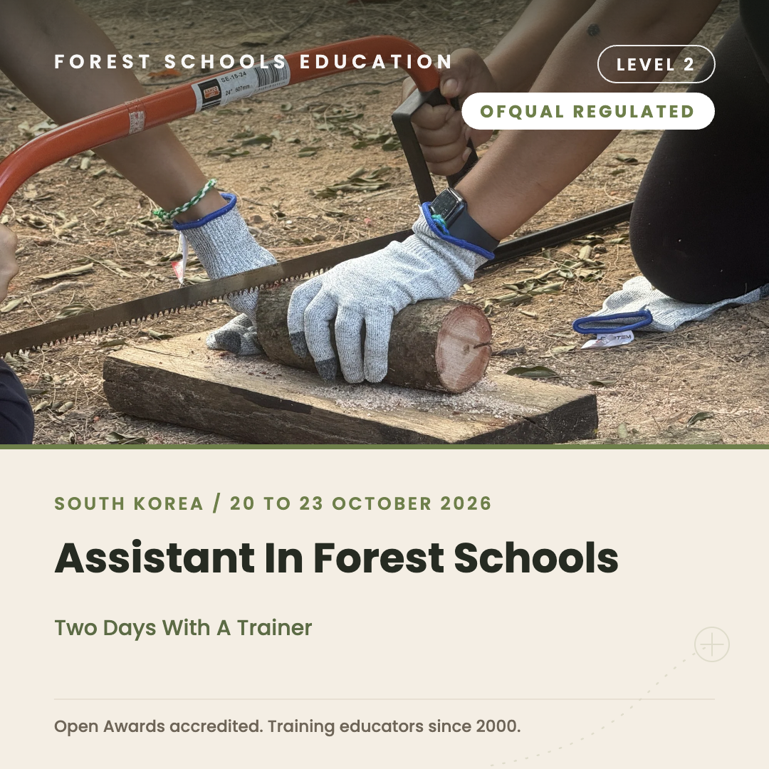 South Korea 🇰🇷 - Level 2 Assistant - Forest Schools Training